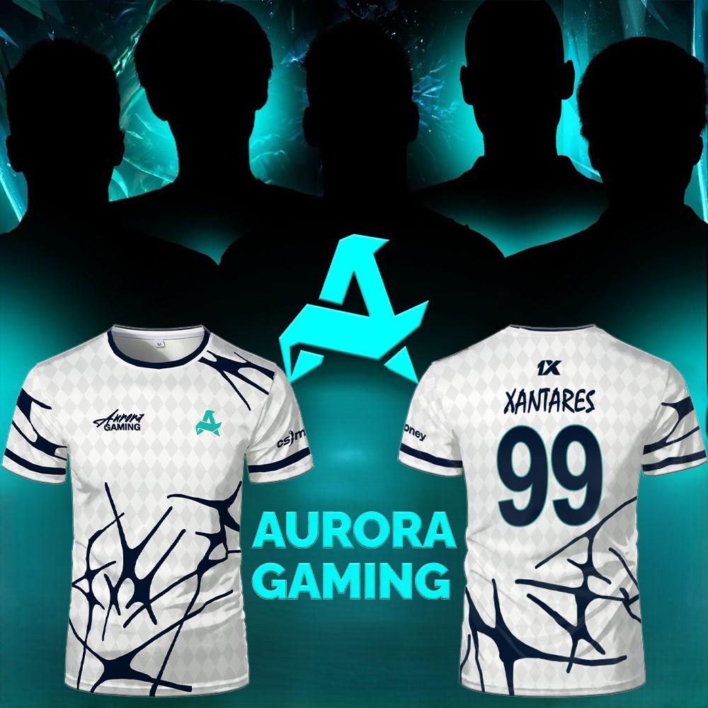 전자 스포츠 팀 오로라 게임 저지 티셔츠 XANTARE - Esports Gaming Team 리뷰 및 가격
